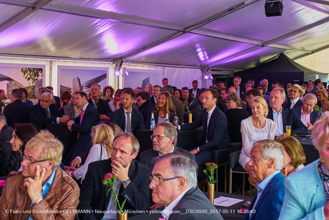 11. Mai 2017 - Grundsteinlegung für die LOGE und dem Kulturquadrat in Neuperlach